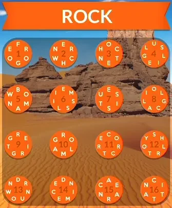 Wordscapes Rock Answers