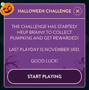 Wordbrain Halloween Challenge Answers