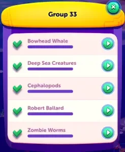 Codycross Under The Sea Group 33 Answers