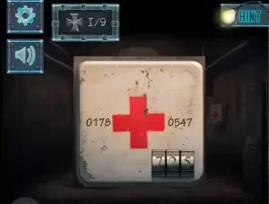 reich lair escape room walkthrough medical kit code